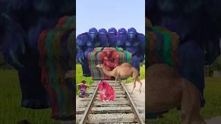 2 different colors Cute cats & baby vs 16 Gta 5 bigfoot & train driver tom…