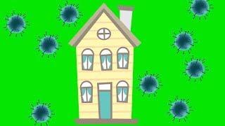 The Coronavirus Spreads Stay at Home - Green Screen Animation Download #StayHome