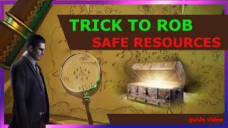 Secret Trick To Rob Safe Resources - Mafia City