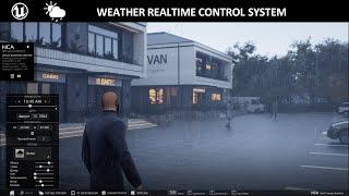 UNREAL ENGINE 5.4 | Weather realtime control system | Контроль погоды и времени