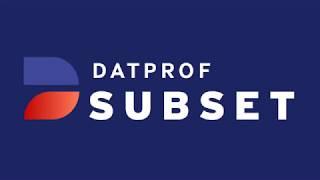 Data subsetting techniques | DATPROF