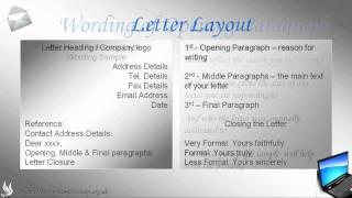 How to write a Business Reference Letter