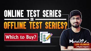 Online vs Offline Test Series| Which to Buy? | Pros vs Cons#NEET