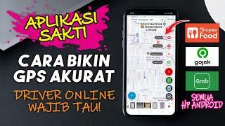 Cara setting gps google maps akurat terbaru 2021 | penguat sinyal gps gojek