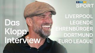 Das große Jürgen Klopp Interview: DFB, Liverpool, Europa League, Legenden-Status & mehr | RTL Sport