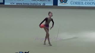 Alina CARBONI (SUI) ball - 2019 Corbeil junior AA