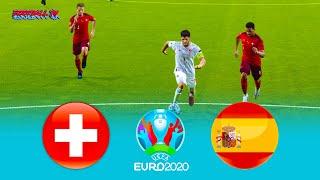 PES 2021 - Switzerland vs Spain UEFA EURO 2020 - Match Gameplay PC