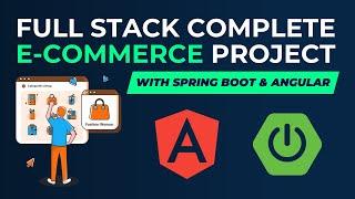 Creating Full Stack Complete E-Commerce Project with Spring Boot, Angular, & MySQL from Scratch