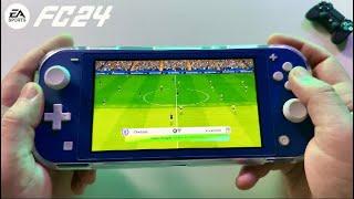 EA Sports FC 24 Nintendo Switch Lite Gameplay Chelsea vs Liverpool