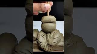 Ganesh ji Murti making | Ganpati Bappa murti status murti Making #shorts #shortsvideo #ganesha