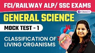 FCI Railway ALP SSC Exams | General Science | Mock Test 01 | Shipra Mam | Class24