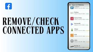 How to Remove/Check Connected Apps on Facebook (2024) I Net Nimble