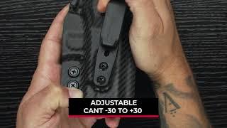 Tuckable IWB KYDEX Holster Features - Rounded Gear (Concealment Express)