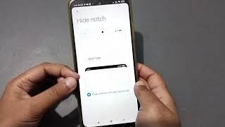 poco x5 pro 5g notch setting, how to hide and show notch, poco phone change screen notch