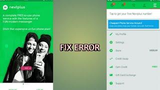 Mengatasi Nextplus | TextPlus Error