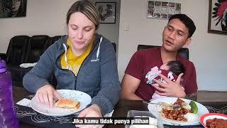 Bedanya makan antara Suami Indonesia dan Istri Bule Australia