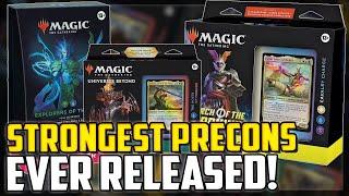 Top 10 STRONGEST Precon Decks for Commander Of All Time! - Magic: The Gathering