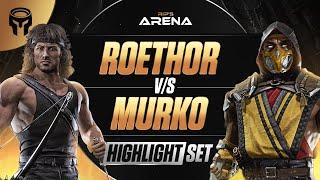 Battle of the Sweats! Rambo GOD vs Murko's insane Scorpion! - Arena Highlights Mortal Kombat 11