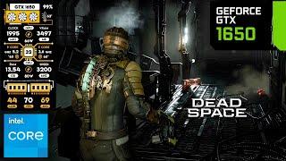 GTX 1650 - Dead Space Remake at Ultra + FSR 3 Frame Gen MOD (60+ FPS Unleashed)