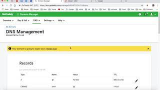 How to change DNS settings in Godaddy  | Add A, CNAME, TXT, MX records