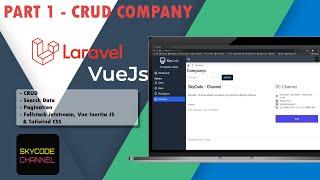 PART 1 - Laravel Inertia JS CRUD Company