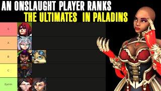 An Onslaught Player Ranks all the Ultimates in Paladins