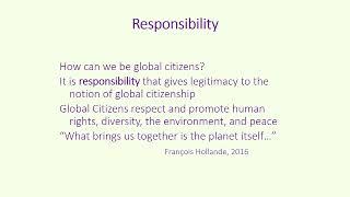 Libby Giles: How can we be global citizens