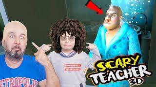 KIZGIN ÖĞRETMENE ÖYLE BİR ŞAKA YAPTIK Kİ KEL OLDU! | SCARY TEACHER 3D OYNUYORUZ!