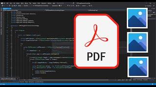 How to extract images from pdf files - C#