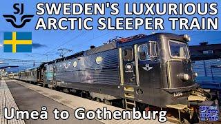 SWEDEN'S LUXURIOUS ARCTIC SLEEPER TRAIN REVIEW / SJ SWEDISH TRAIN TRIP REPORT