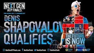 Shapovalov Qualifies For Next Gen ATP Finals 2017