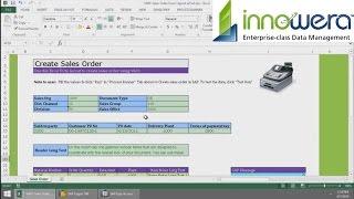 VA01 - Create Sales Order From Excel