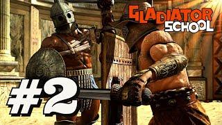 CESUR GLADYATÖR FİLE KARŞI / Gladiator School Türkçe Oynanış - Bölüm  2