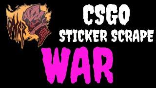 CSGO - Sticker | War - Scrape - Counter Strike (EASTER EGG!)