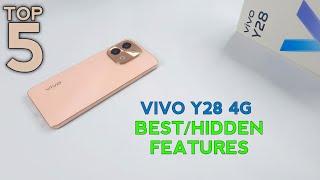 Vivo Y28 Top 5 Best/Hidden Features | Top 5 Tips & Tricks Y28 4G