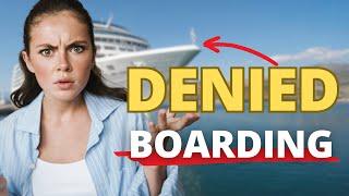 These TWO COMMON MISTAKES Get You DENIED BOARDING