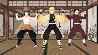 Demon Slayer - Poke Dance - MMD