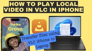 Best Local video player for iPhone | How to transfer video from iphone to PC wireless using VLC