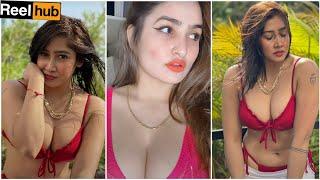 Sofia ansari and sassy poonam hot instagram reels | indian girl hot reels | reel hub