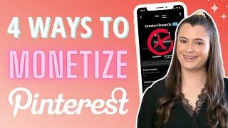 How To Make Money on Pinterest as a Creator  (2024 Tips)