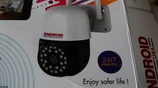Endroid - USA | 2MP Outdoor CCTV camera with wifi - Yoosee app