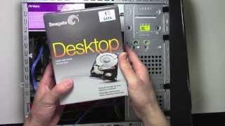 How to install a new Hard Drive in a Desktop PC