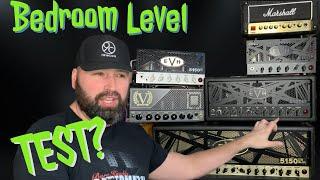 BEDROOM VOLUME?Do we need low watt amps,EVH v Marshall v Victory ?