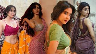 hot girls in saree|saree girls | saree reels | new reel video | Indian saree girls
