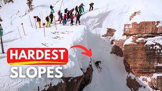 Top 7 Hardest Ski Runs in North America