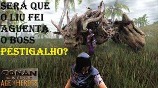 Conan exiles, liu fei vs "pestigualho"