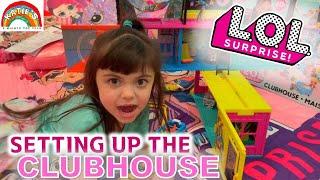 L.O.L. Surprise Clubhouse | Part 2 - Room Set Up and Doll Furniture