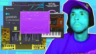 Nick Mira Makes INSANE VIBEY Beat Using FREE VSTS ONLY  | Make Beats With FREE PLUGINS