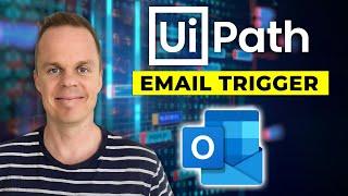 UiPath | How to trigger a process, when a mail arrives | Tutorial
