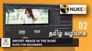 Nuke for Beginners | Import image in the Nuke | Lesson 2/14 | Tamil Tutorial